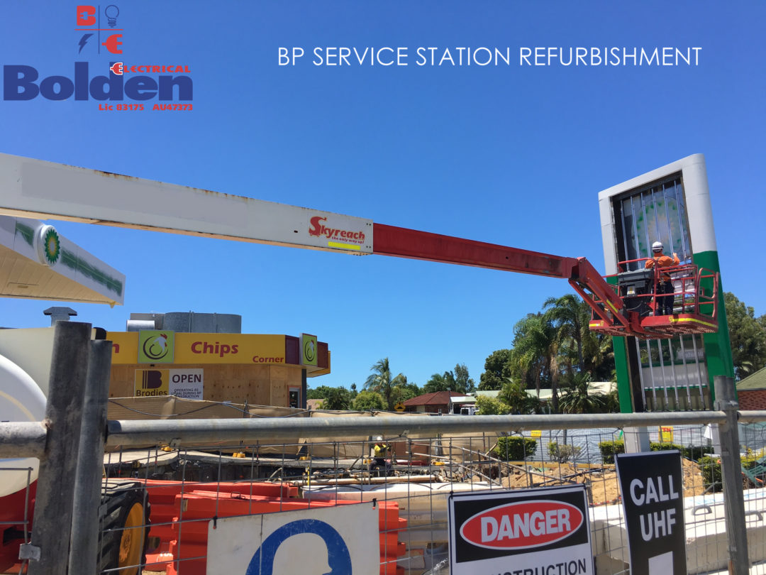 BP Service Station Refurbishment | Bolden Electrical, Mackay