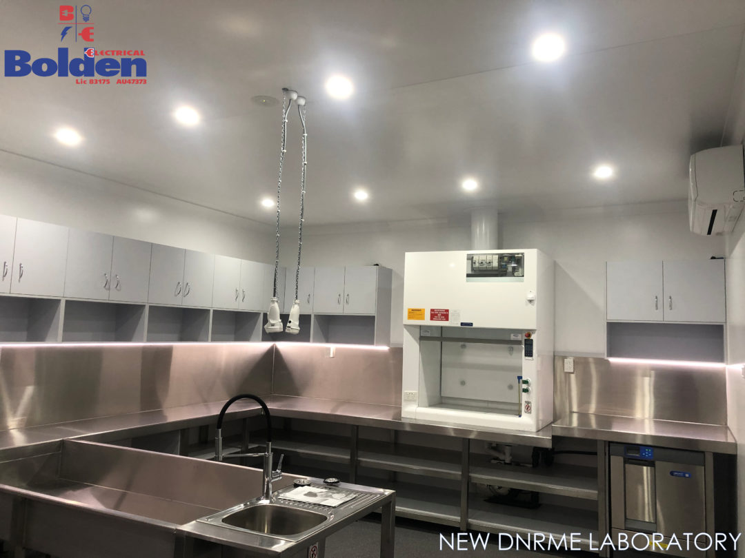 New DNRME Laboratory | Bolden Electrical, Mackay